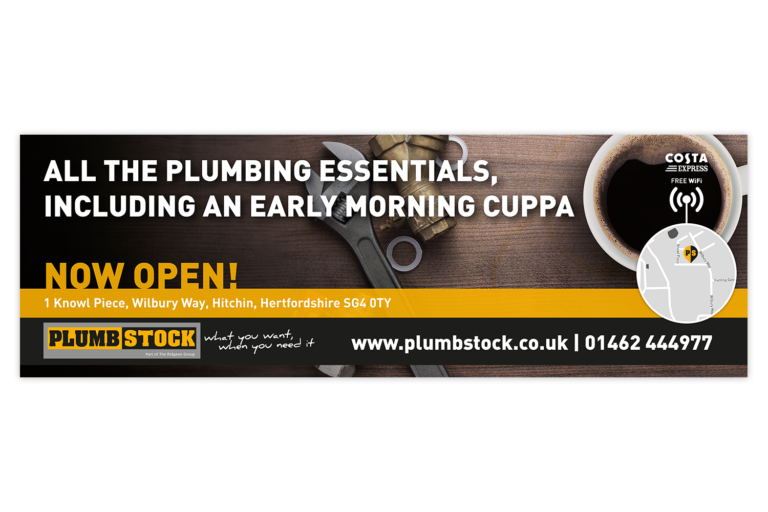 Plumbstock bus poster