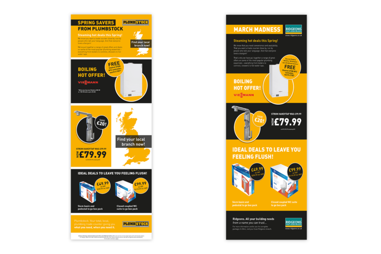 Plumbstock roller banners