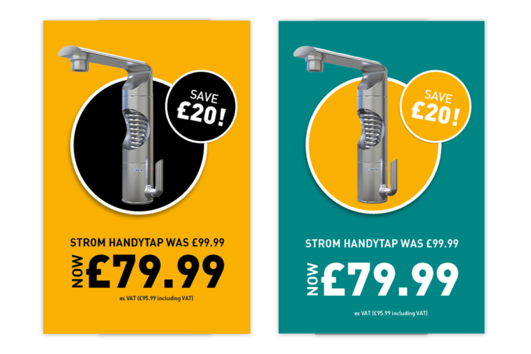 Plumbstock A4 product adverts