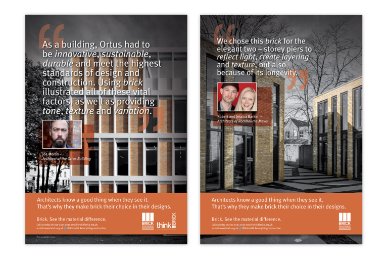Brick Development Association - Advertising Campaign
