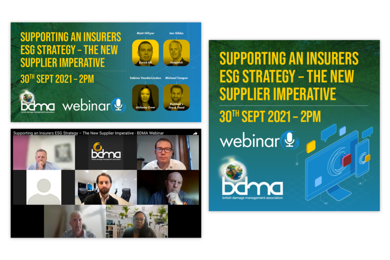 BDMA - Conference marketing materials