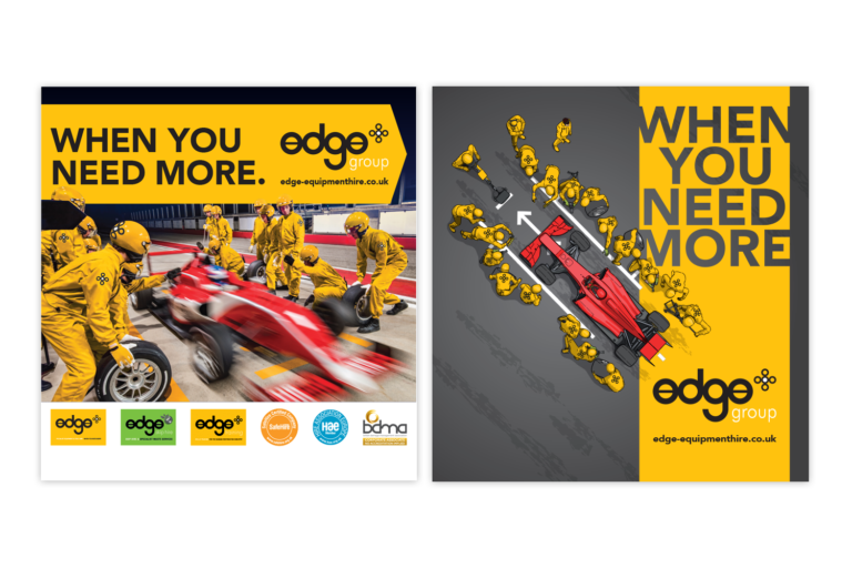 Edge Group - Exhibition stand graphics