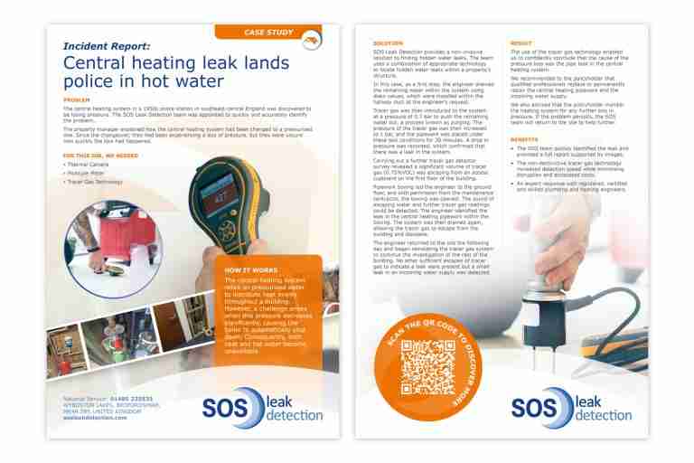 SOS Leak Detection case study