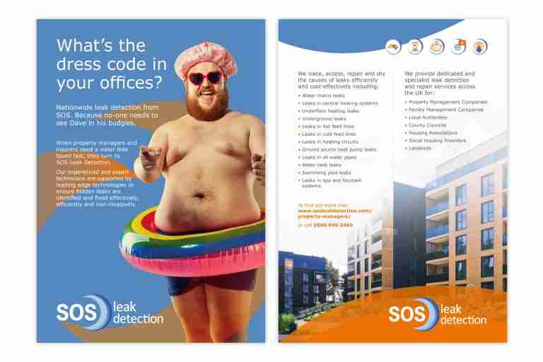 SOS Leak Detection customer brochure